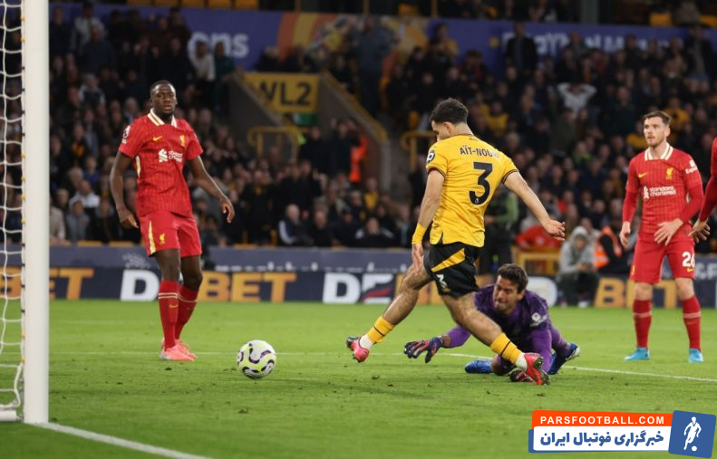 صدرنشینی لیورپول با برتری در خانه گرگها؛ وولورهمپتون قعرنشین جدید جدول