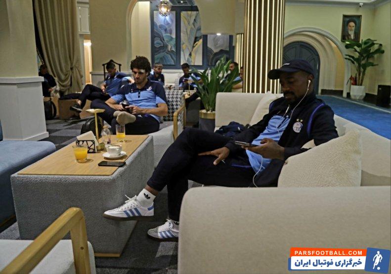 بلانکو ؛ تصویری از بلانکو با ابروی بانداژ شدهبه خاطر مصدومیت در داربی