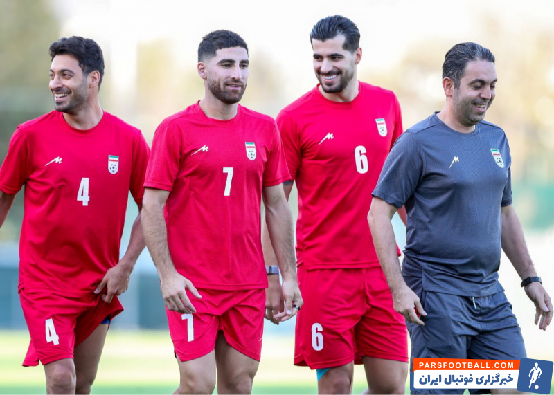 جهانبخش ؛ علیرضا جهانبخش با انگیزه بالا در تمرین تیم ملی