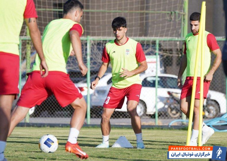 یوسفی ؛ آریا یوسفی با انگیزه بالا در تمرین تیم ملی 