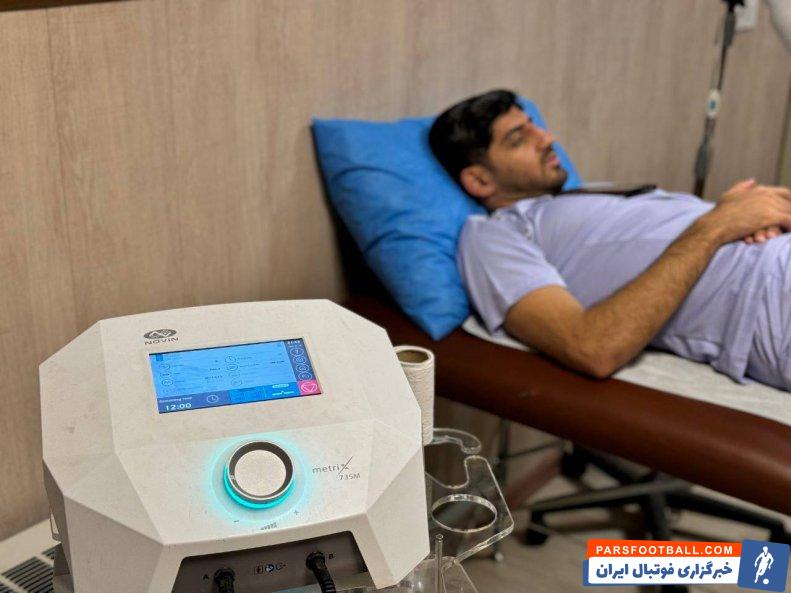 تراکتور ؛ بازیکنان تراکتور در سالن ریکاوری حضور پیدا کردند