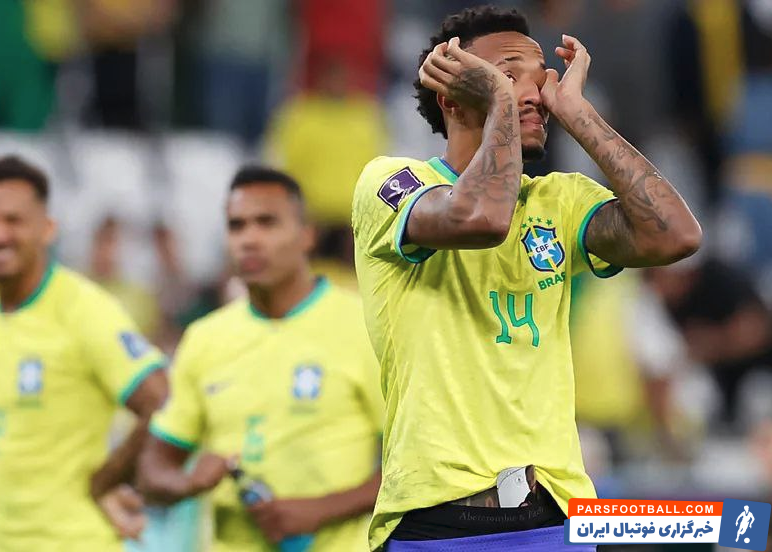 میلیتائو ؛ مصدومیت ادر میلیتائو در اردوی تیم ملی برزیل