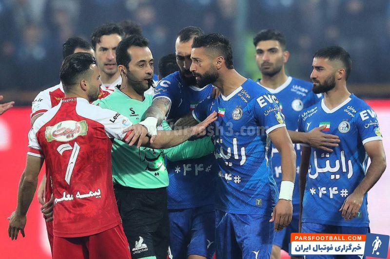 استقلال ؛ جدال ایوب العملود و فرشاد احمدزاده با جلالی و میلاد زکیپور در شهراورد