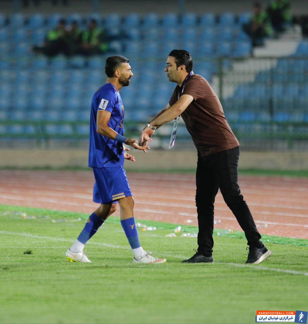 رضائیان ؛ خوشحالی بعد از گل رضائیان در دیدار استقلال برابر الغرافه در لیگ نخبگان