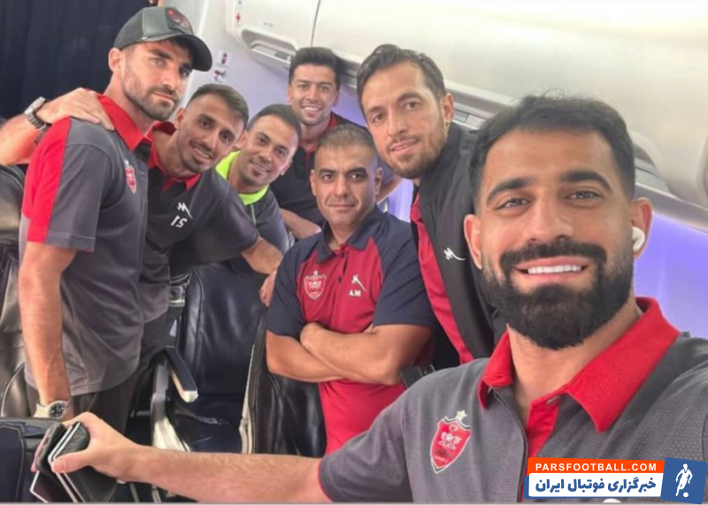 پرسپولیس ؛ ژست جالب محمدحسین کنعانیزادگان مدافع پرسپولیس