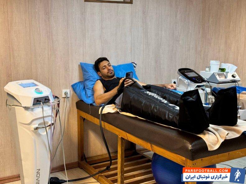 تراکتور ؛ بازیکنان تراکتور در سالن ریکاوری حضور پیدا کردند