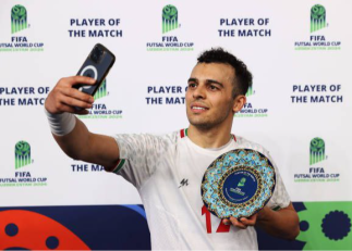 فوتسال ؛ پوستر ویژه فیفا از یک هشتم نهایی جام جهانی فوتسال با حضور سالار آقاپور