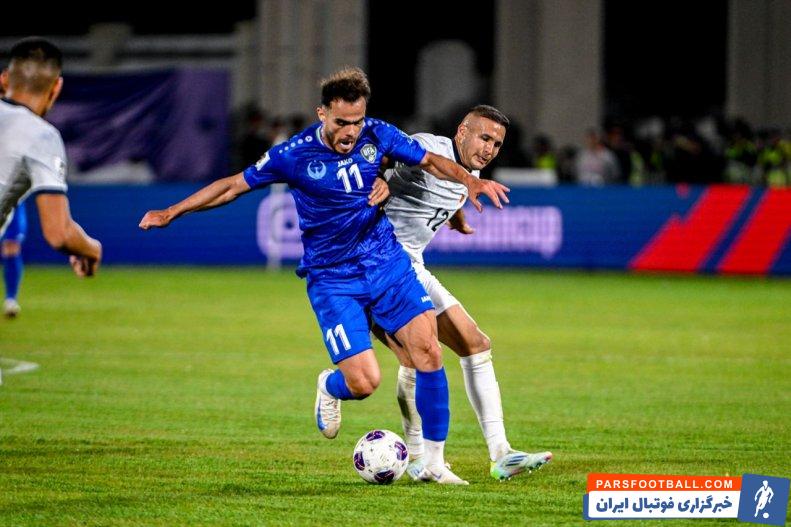 اورونوف ؛ اوستون اورونوف در جریان دیدار ازبکستان برابر قرقیزستان مصدوم شد