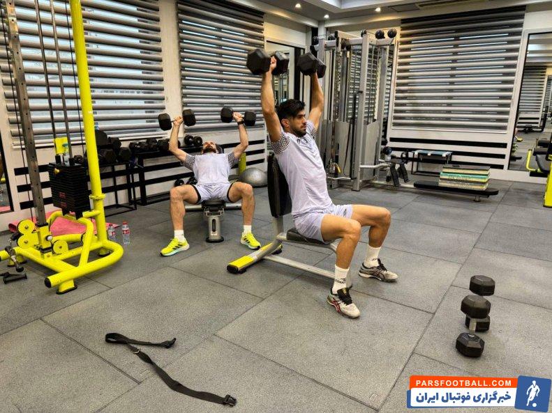 تراکتور ؛ بازیکنان تراکتور در سالن ریکاوری حضور پیدا کردند