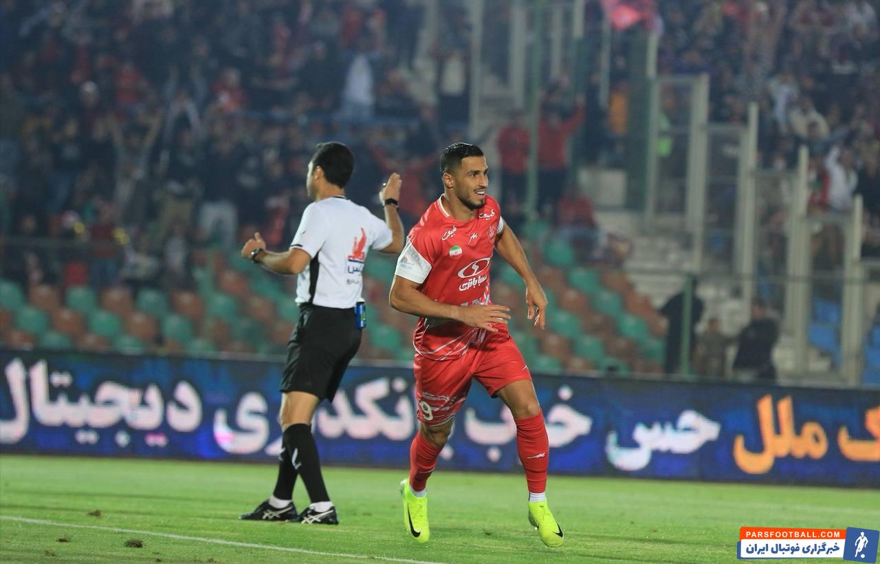 علیپور ؛ تصاویری از گل شماره ۷۵ علی علیپور برای پرسپولیس برابر شمس آذر 