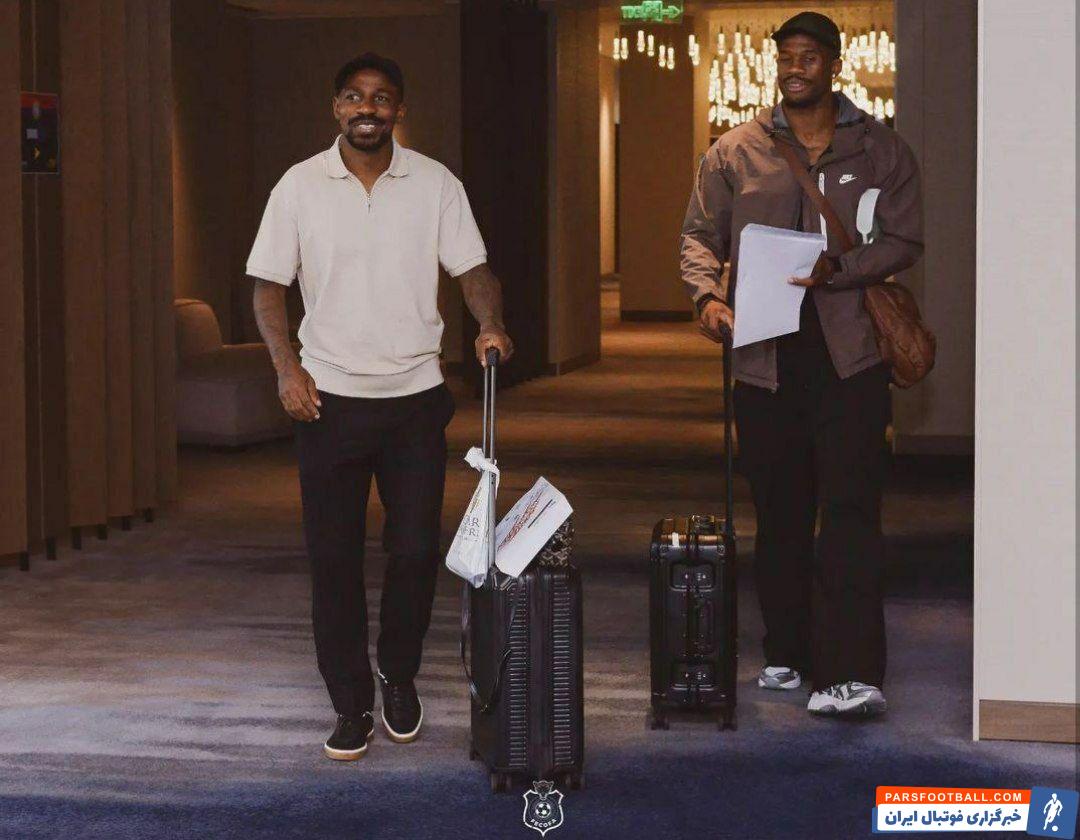 ۳ تصویر از حضور گائل کاکوتا در اردوی تیم ملی کنگو