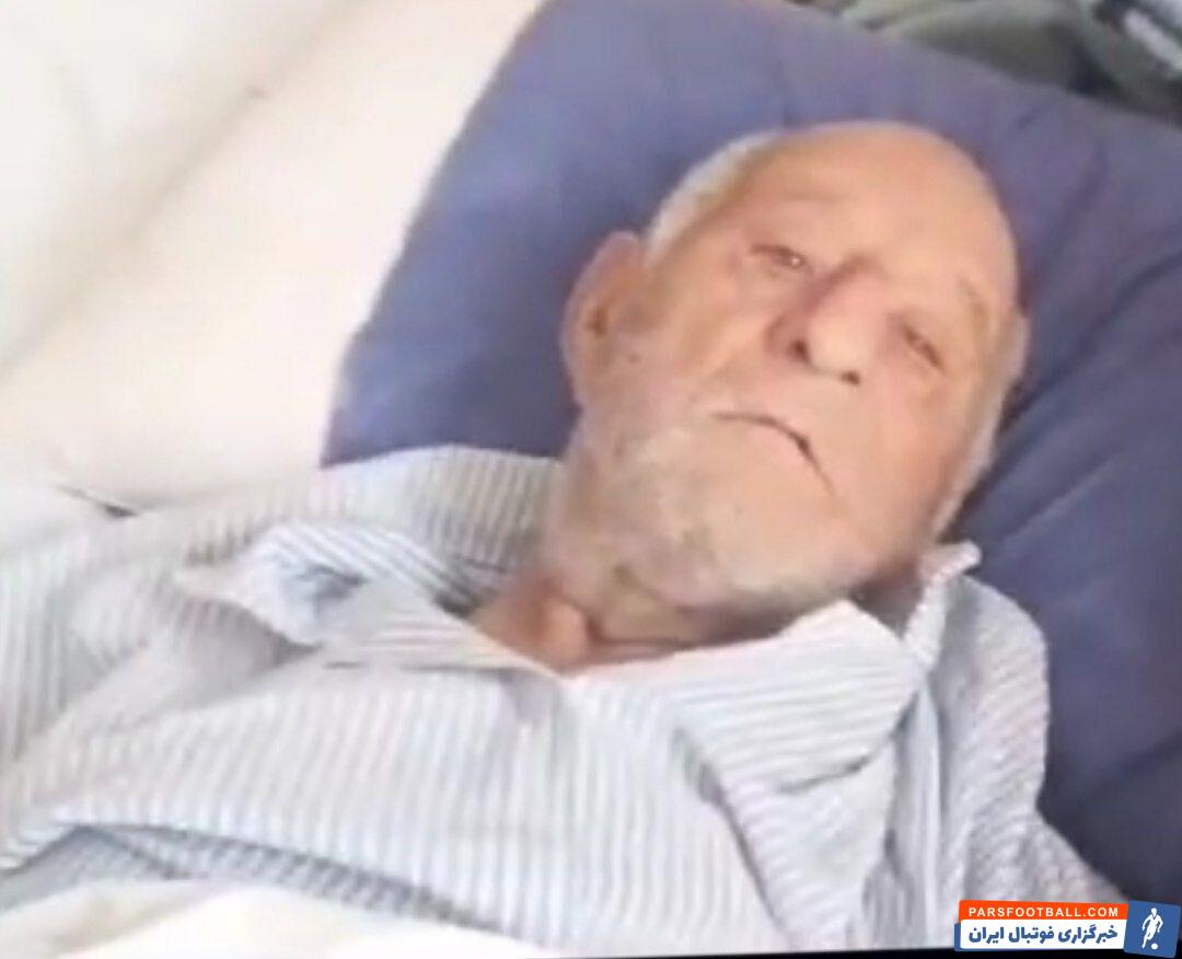 مربی سازنده امیر قلعه‌نویی، پیوس، ناصر محمدخانی و رضا حسن زاده در بستر بیماری