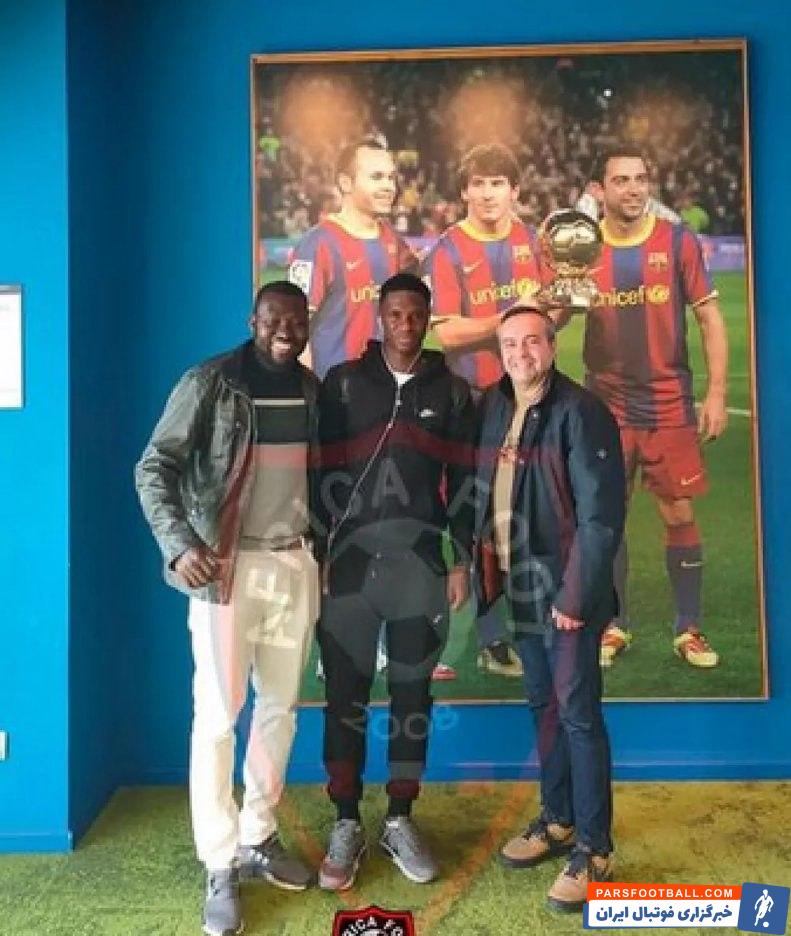 بارسلونا ؛ تصویری از ابراهیم دیارا خرید زمستانی باشگاه بارسلونا