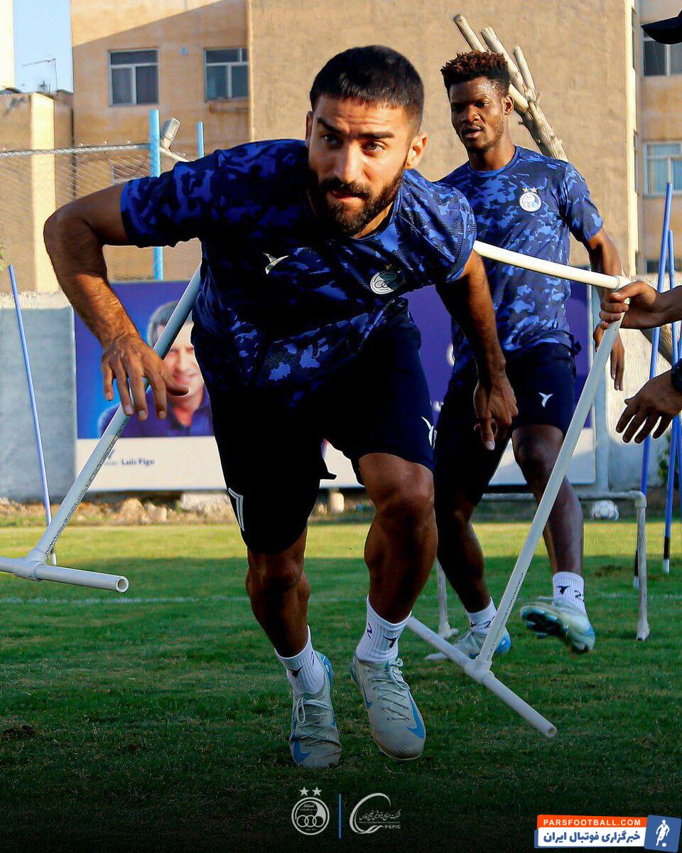 تمرین پرفشار استقلالی‌ها زیر نظر بختیاری زاده +عکس