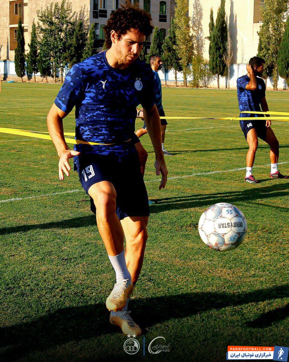 تمرین پرفشار استقلالی‌ها زیر نظر بختیاری زاده +عکس