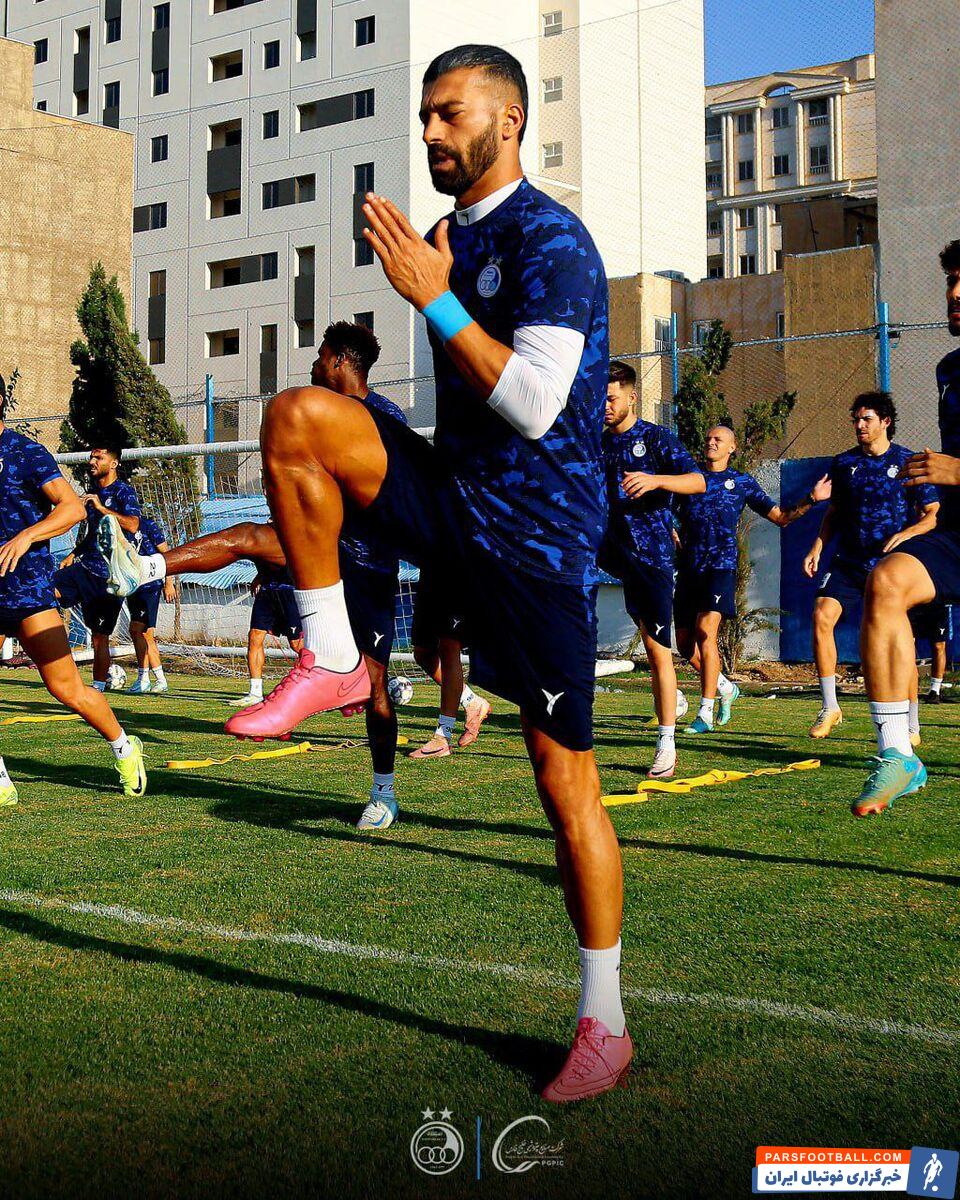 تمرین پرفشار استقلالی‌ها زیر نظر بختیاری زاده +عکس