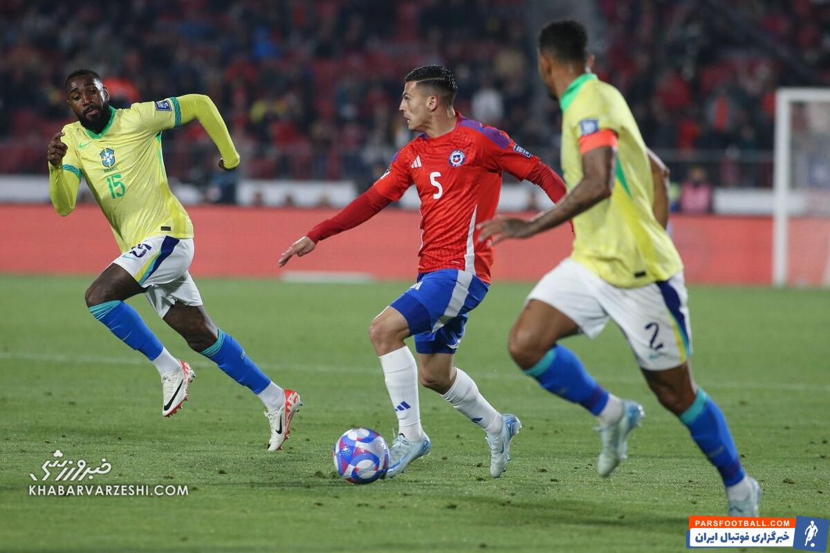 توقف آرژانتین در زمین آب‌گرفته و بازگشت برزیل روی نوار برد