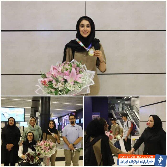 نوجوان کماندار کیشوند طلایی شد