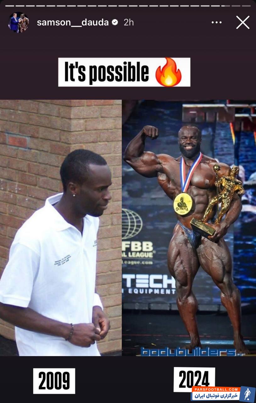 عکس | بدن نحیف قهرمان مستر المپیا؛ او چگونه هادی چوپان را شکست داد؟