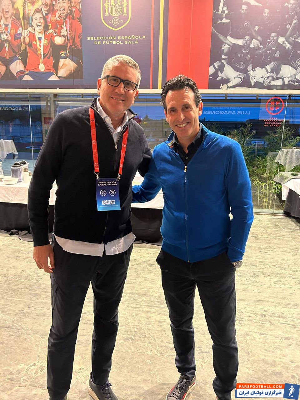 گاریدو سرمربی پرسپولیس در دوره دانش افزایی فدراسیون فوتبال اسپانیا شرکت کرد