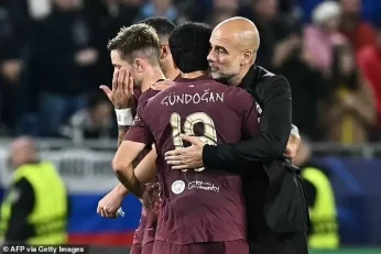 منچسترسیتی به رکورد ۲۵ بازی بدون شکست در لیگ قهرمانان اروپا رسید