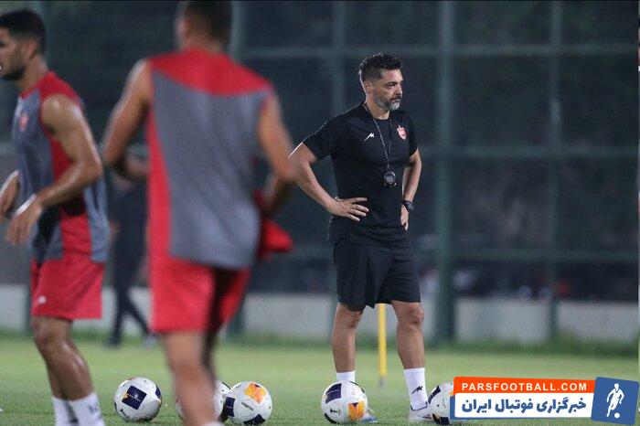 پرسپولیس زیر نظر ناظر بازی با السد تمرین کرد