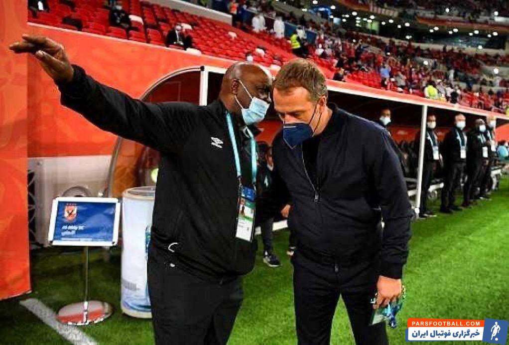 عکس | حرف‌های درگوشی جانشین نکونام با سرمربی بارسلونا