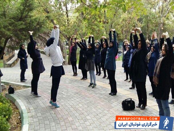 بانوان بابلی میدان‌دار ورزش همگانی