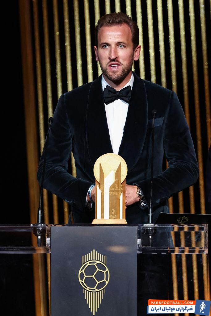 عکس| هری کین و کیلیان امباپه، برنده جایزه گرد مولر ۲۰۲۴