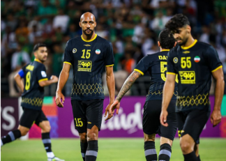 استقلال خوزستان ؛ پوستر سپاهان برای دیدار برابر استقلال خوزستان با تصویر انزونزی