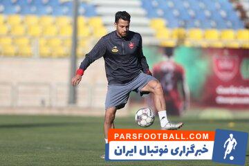استقلال ؛ مرتضی پورعلی گنجی ستاره پرسپولیس به حمایت از مهرداد محمدی پرداخت