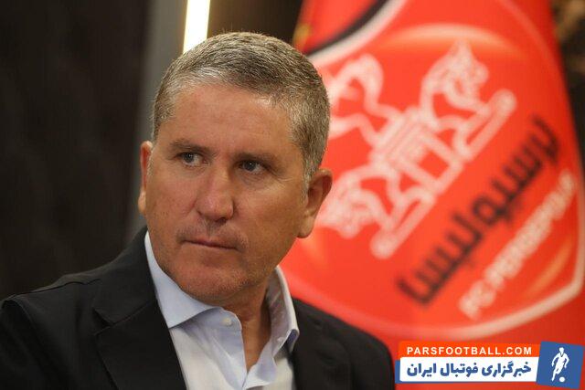 پرسپولیس؛ گاریدو سرمربی تیم پرسپولیس عازم تهران خواهد شد