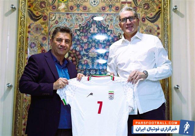 کارلوس گاریدو سرمربی پرسپولیس با امیر قلعه نویی دیدار کرد