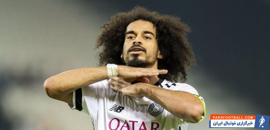 اکرم عفیف ستاره تیم ملی قطر پس از شکست مقابل ایران صفحه خود را خصوصی کرد