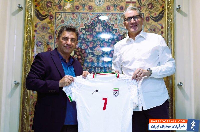 گاریدو ؛ تصاویر دیدار گاریدو سرمربی پرسپولیس با امیر قلعه نویی سرمربی تیم ملی