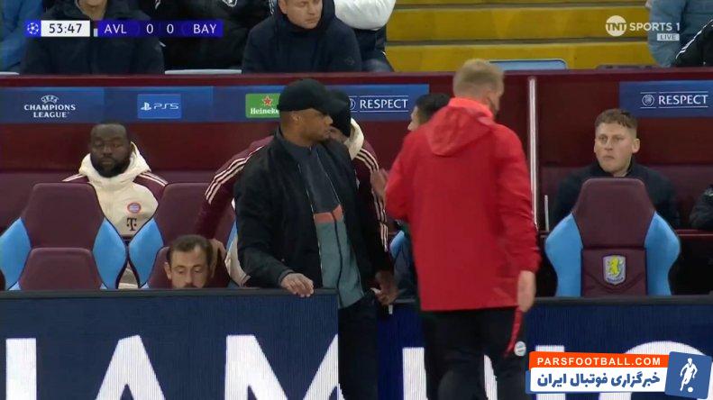 بایرن مونیخ ؛ تصویری از اشاره دست امری به کمپانی به معنای "دیگه حرف نزن"