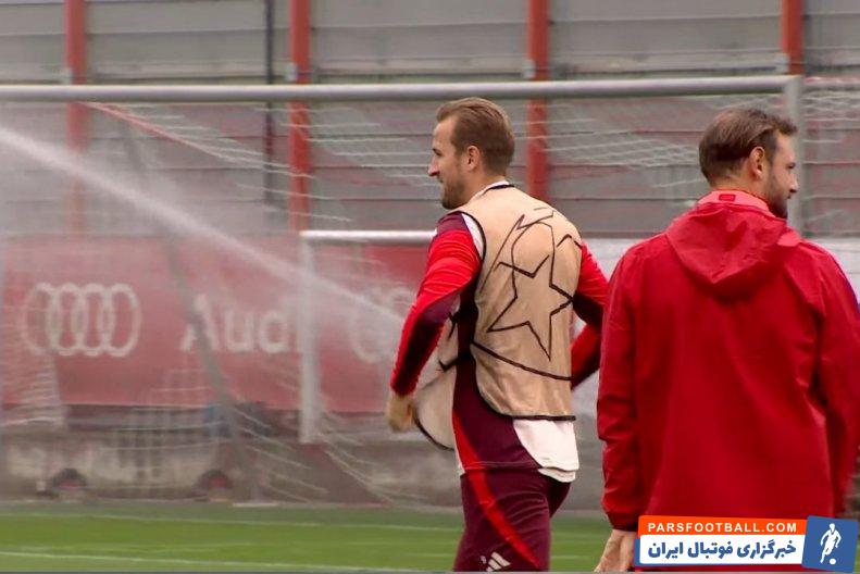 هری کین ؛ حضور هری کین در تمرین تیم فوتبال بایرن مونیخ پس از بهبود مصدومیت