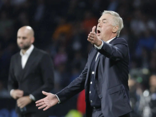 رئال مادرید ؛ فریاد های از عصبانیت انچلوتی سرمربی رئال مادرید بر سر اورلین شوامنی