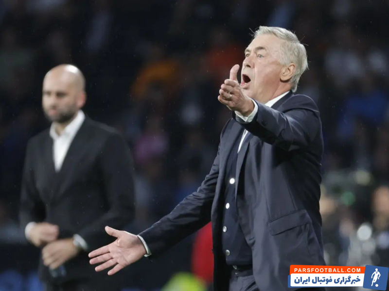 رئال مادرید ؛ فریاد های از عصبانیت انچلوتی سرمربی رئال مادرید بر سر اورلین شوامنی