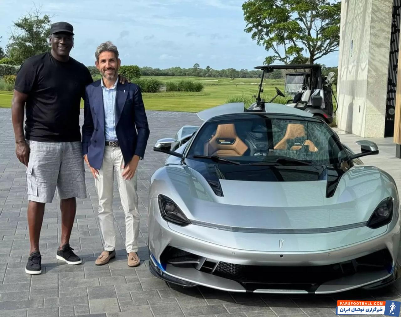 جردن ؛ تصویری از «پینینفارینا باتیستا تارگامریکا» خودروی جدید مایکل جردن 