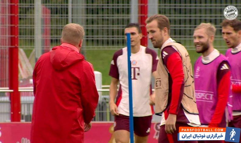 هری کین ؛ حضور هری کین در تمرین تیم فوتبال بایرن مونیخ پس از بهبود مصدومیت