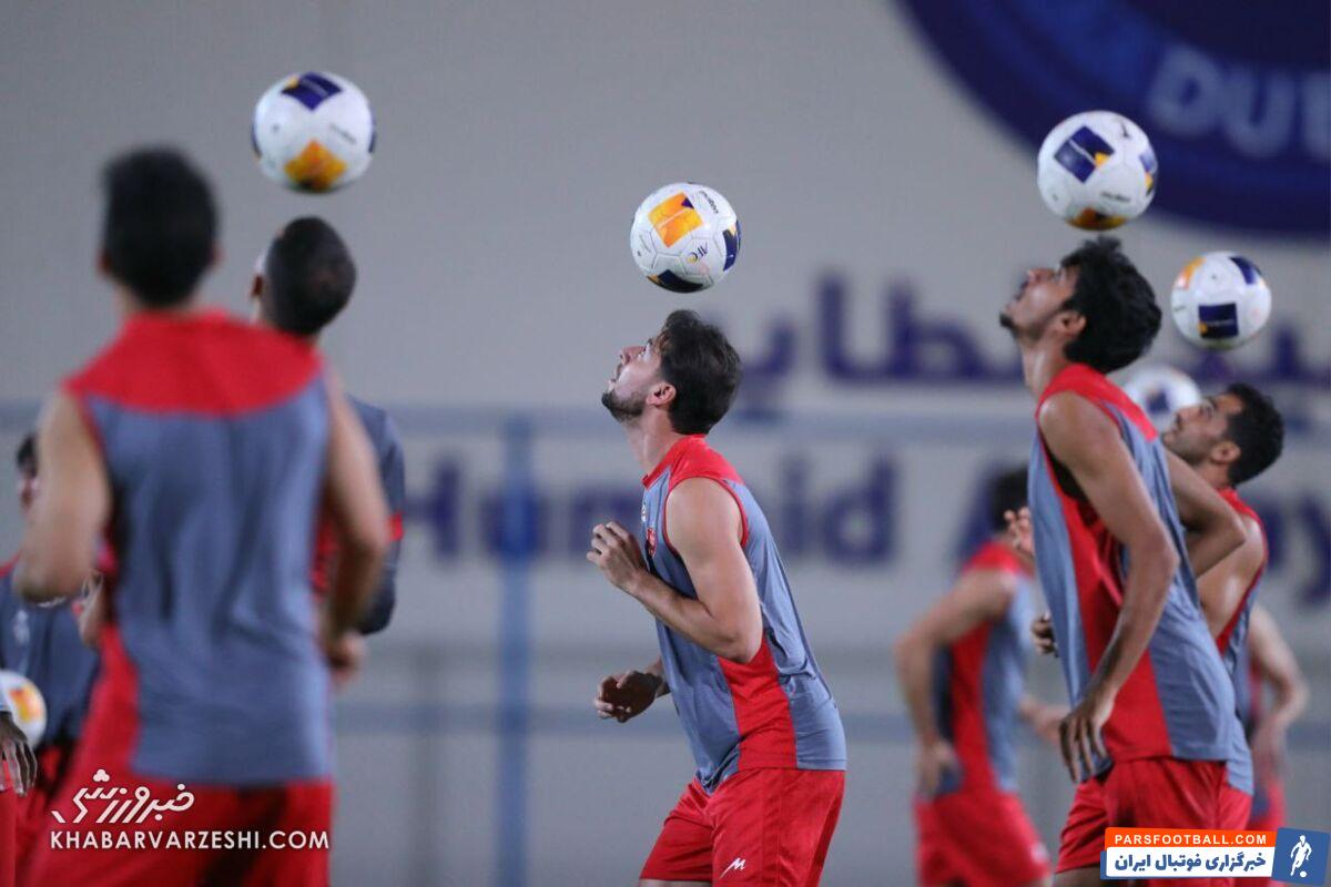تمرین شاداب پرسپولیسی‌ها در دبی/ سرلک به جمع سرخپوشان برگشت +تصاویر