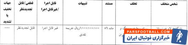 بازیکن خیبر هم به خاطر تیم ملی محروم شد