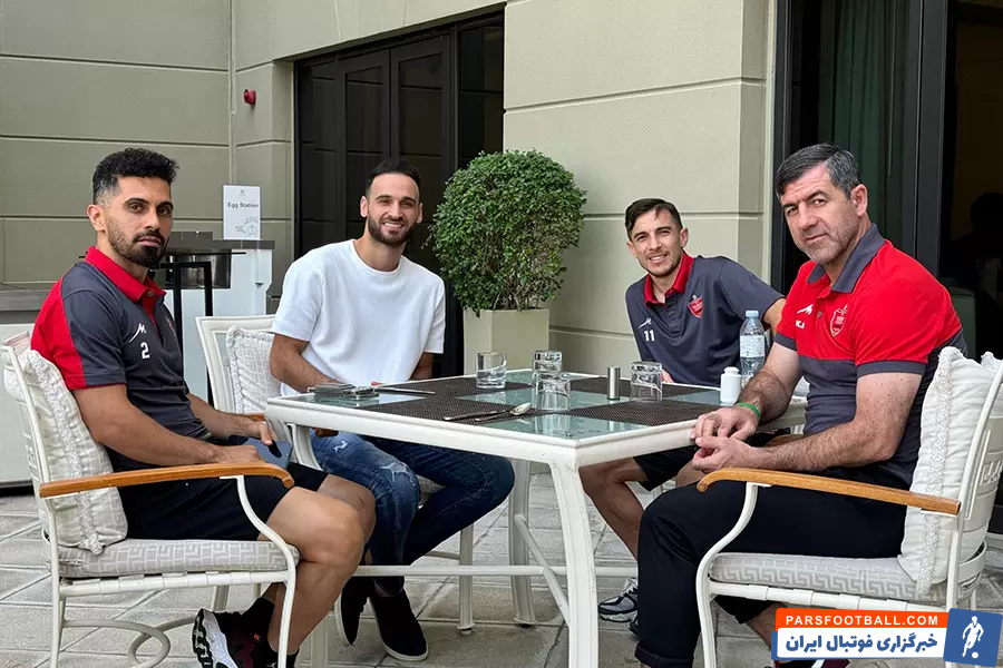 حضور ستاره مغضوب تیم ملی در پرسپولیس + عکس