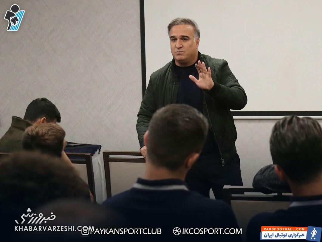 رسول خطیبی در مراسم معارفه سرپرست جدید پیکان؛ خوشحالم سیروس دین‌محمدی کنار ماست