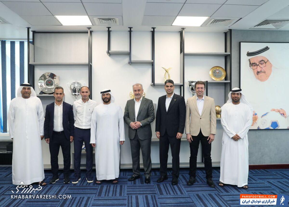 پرسپولیس و النصر رسماً خواهرخوانده شدند +عکس