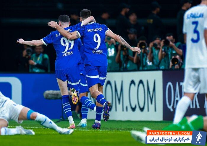 برتری قابل پیش‌بینی الهلال با نمایش ضعیف استقلال؛ حفظ صدر با هت‌تریک میتروویچ