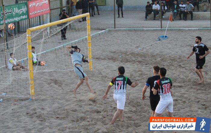 تیم فوتبال ساحلی هدف سمنان بااقتدار لیگ برتری شد