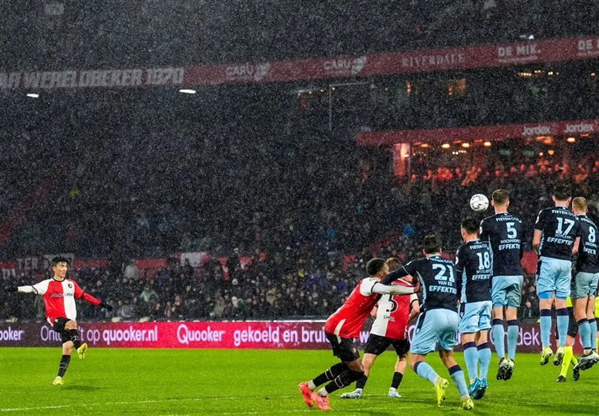 هیرنفین در حضور ستاره ایرانی مقابل فاینورد شکست خورد