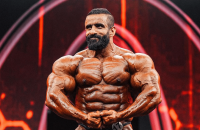 تمرینات فشرده هادی چوپان پس از انجام کاشت مو برای مسترالمپیا سال 2025